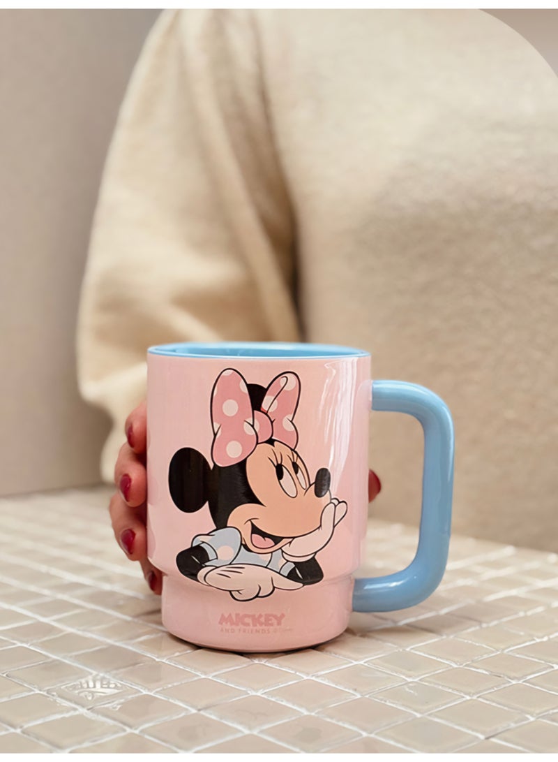 Disney Minnie Mouse Ceramic Mug / Pink*Blue - Image 3